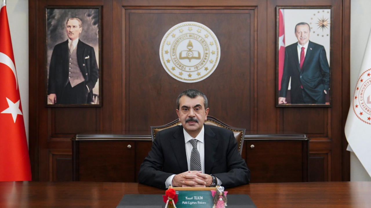 BAKAN TEKİN'DEN 2024-2025 EĞİTİM ÖĞRETİM YILI SONU MESAJI