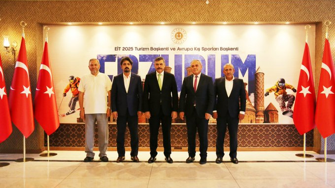 AgriCities Heyeti Vali Mustafa Çiftçi’yi  Ziyaret Etti