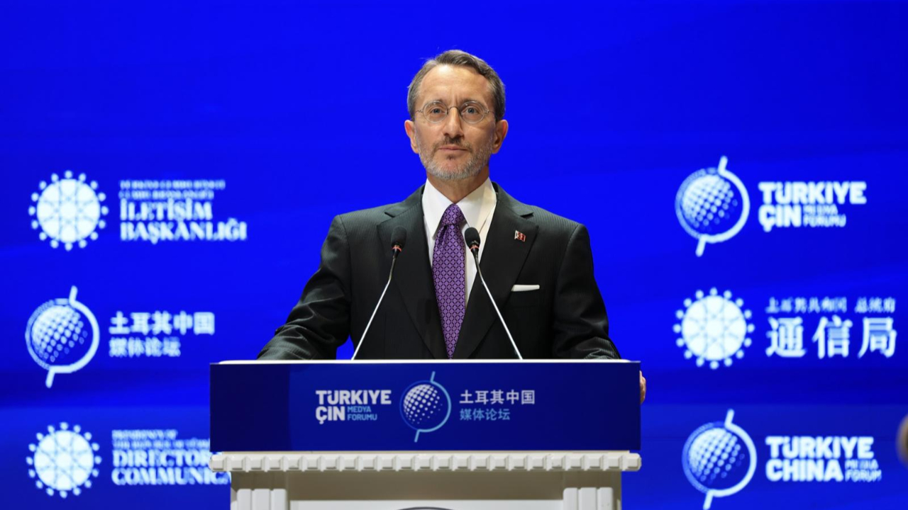 İletişim Başkanı Altun, “Türkiye-Çin Medya Forumu” programında konuştu