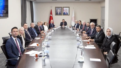 Bakan Tekin, Cumhurbaşkanlığı Eğitim ve Öğretim Politikaları Kurulu Üyeleri İle  Bir  Araya  Geldi.