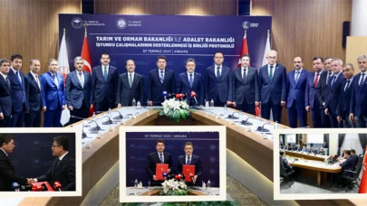 Tarım ve Orman Bakanlığı İle Adalet Bakanlığı Arasında "İŞYURDU ÇALIŞMALARININ DESTEKLENMESİ İŞBİRLİĞİ PROTOKOLÜ" İmzalandı