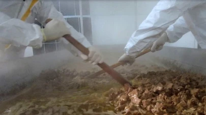 Ardahan kavurması tadını doğadan alıyor