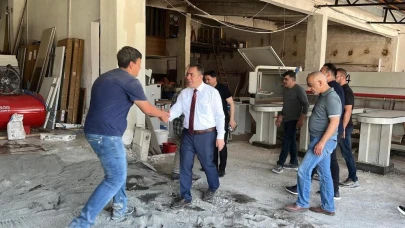 Kars Belediye Başkanı Prof. Dr. Senger’den sanayi esnafına ziyaret