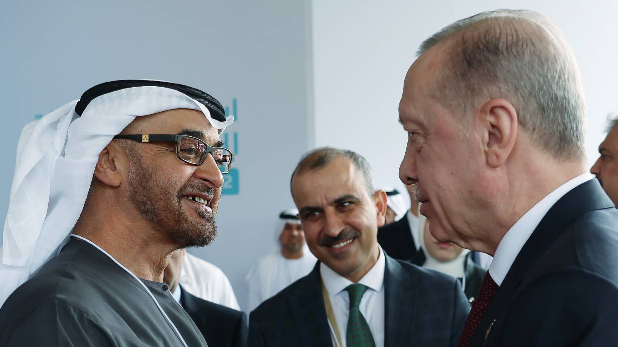 Cumhurbaşkanı Erdoğan, Birleşik Arap Emirlikleri Devlet Başkanı Al Nahyan ile görüştü