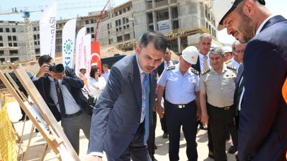 Bakan Kurum ve Bakan Güler’den Ay Yıldız Yerleşkesi’nde inceleme