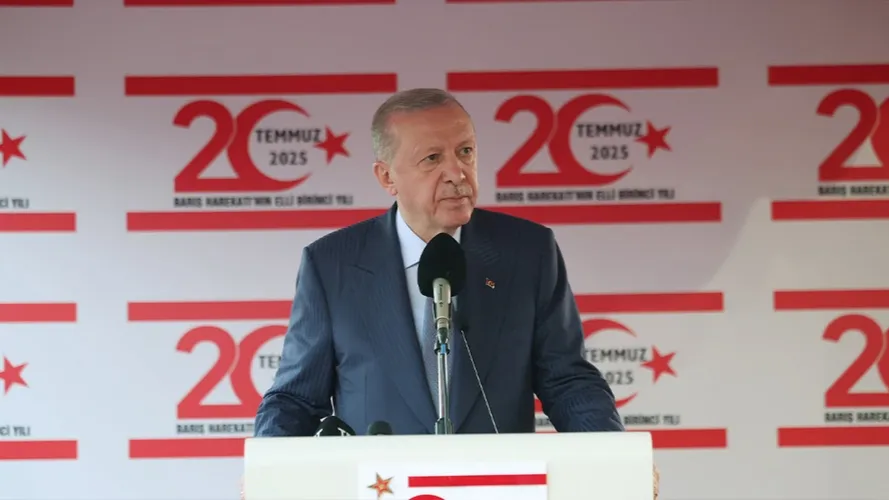 Cumhurbaşkanı Erdoğan, "Kıbrıs Türklerinin kaybedecek bir 60 yılı daha yoktur"