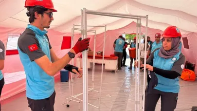 Erzincan'da 'Acil Müdahale Ünitesi' eğitimi düzenlendi