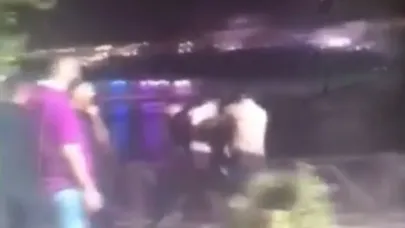 Şırnak’ta mahalle bekçileri ile bir grubun yumruklu kavgası kamerada