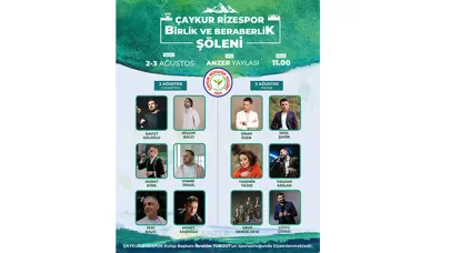 Çaykur Rizespor’dan ‘Birlik ve beraberlik şöleni’