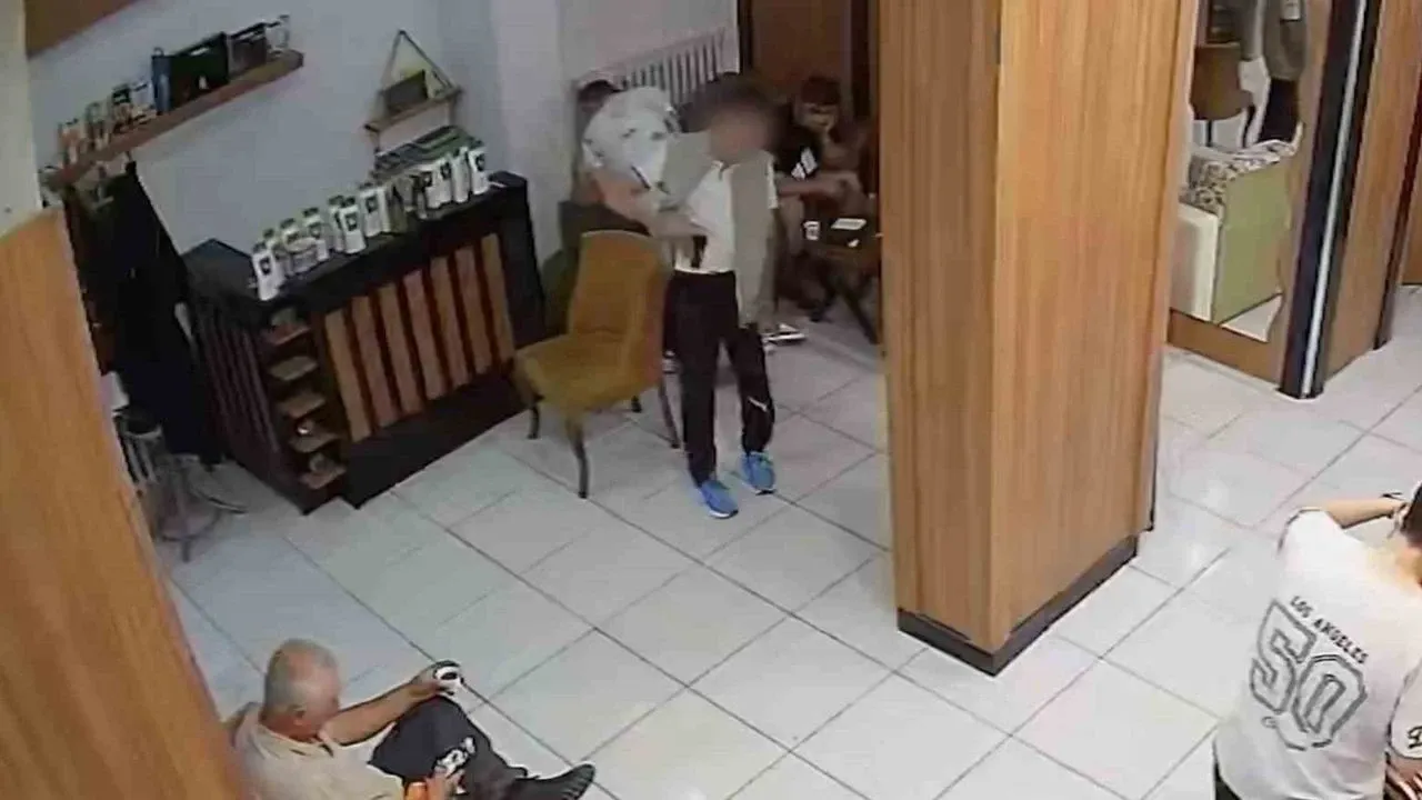 kuaför salonunda silahlı saldırı
