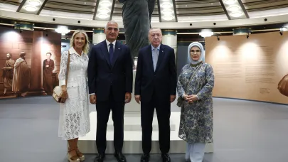 Cumhurbaşkanı Recep Tayyip Erdoğan, Beştepe Millet Kütüphanesi’nde gerçekleştirilen Uluslararası Arkeoloji Sempozyumu ve Arkeolojinin Altın Çağı Sergisi’nin açılışında konuştu.