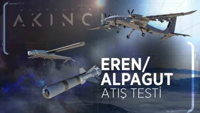 Bayraktar AKINCI TİHA, ALPAGUT ve EREN mühimmatı ile hedefi başarıyla vurdu