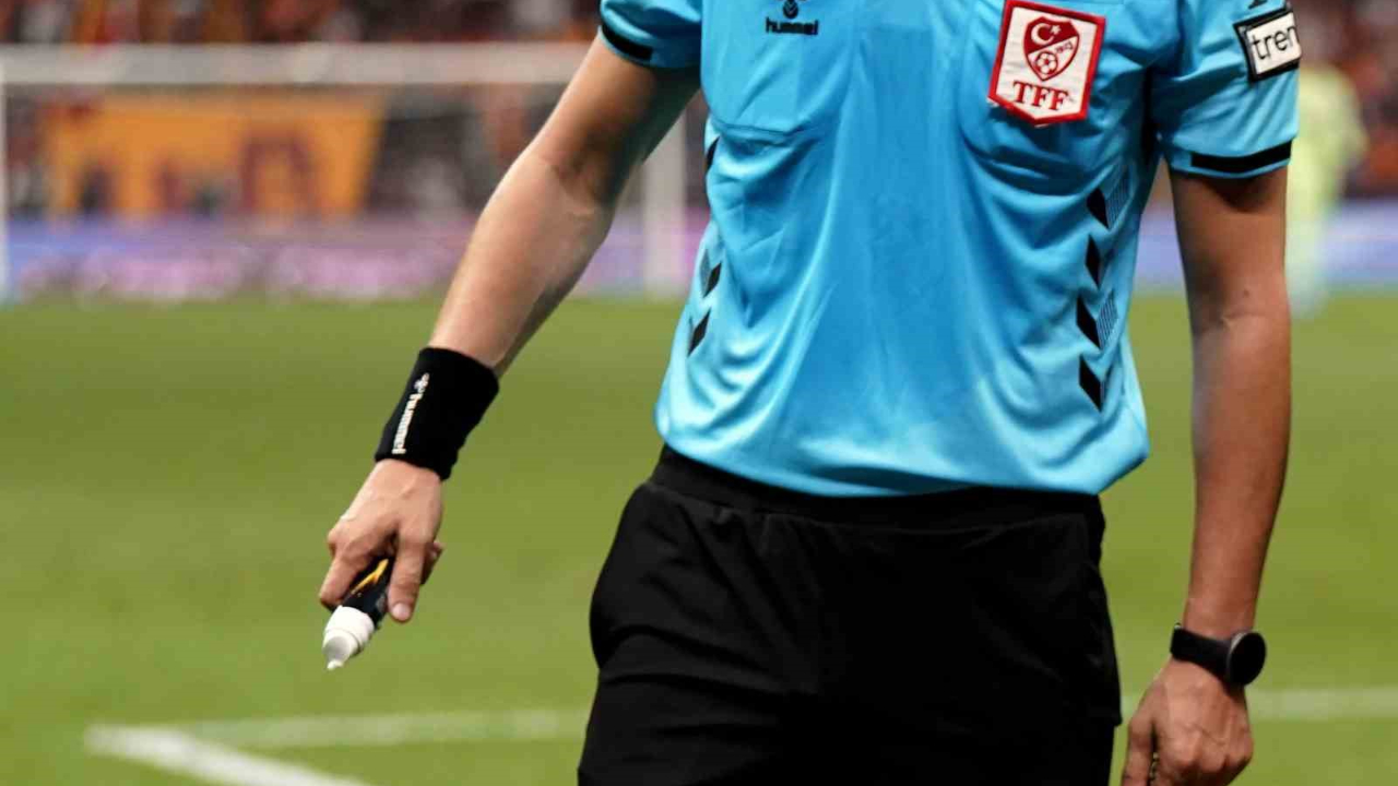 Trendyol Süper Lig’de ilk haftanın hakemleri belli oldu