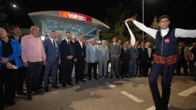 Yalçın’a Erzurum’da coşkulu karşılama