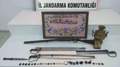 Gaziantep’te tarihi eser operasyonu: 1 gözaltı