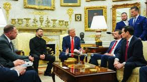 Dünyanın gözü Beyaz Saray'da! Trump-Zelenskiy zirvesi sona erdi