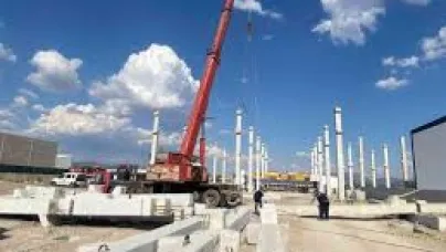 Ankara’da inşaatı devam eden fabrikada iş kazası: 1 ölü