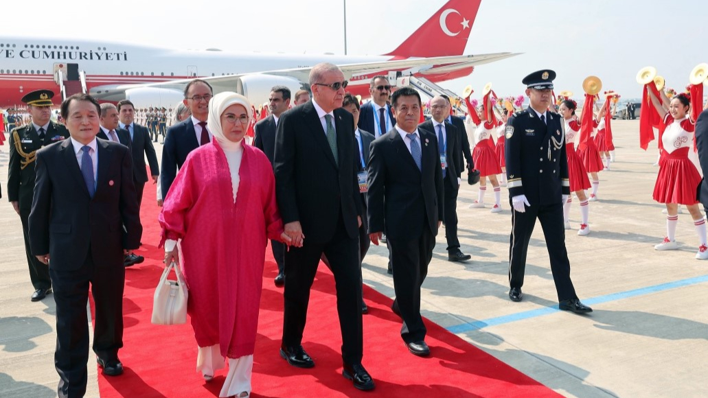 Cumhurbaşkanı Erdoğan Çin'de