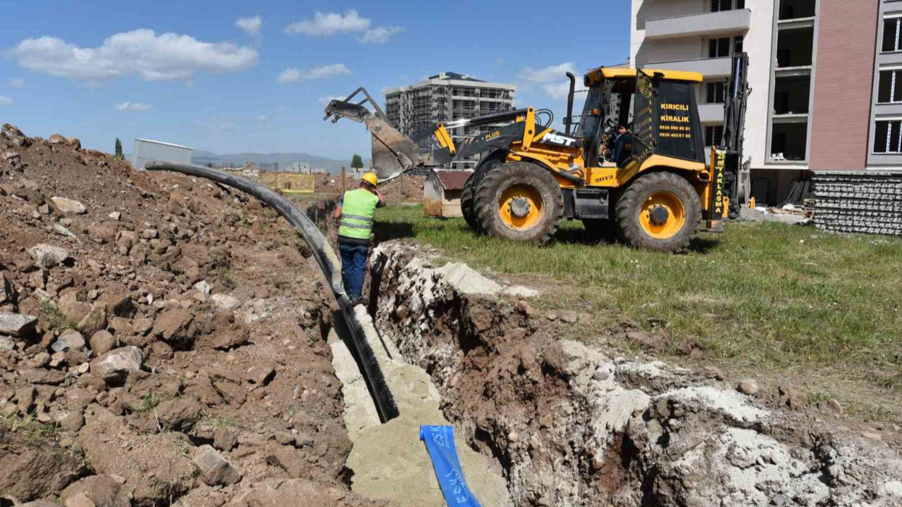 Büyükşehir altyapı çalışmaları aralıksız devam ediyor