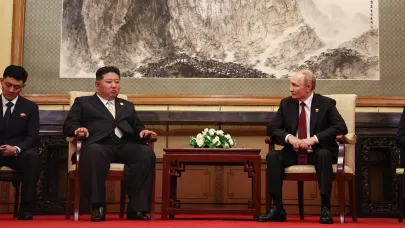Rusya Devlet Başkanı Putin, Kuzey Kore lideri Kim ile bir araya geldi
