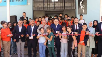 ETB’den eğitime anlamlı destek: Köy okulu yenilendi