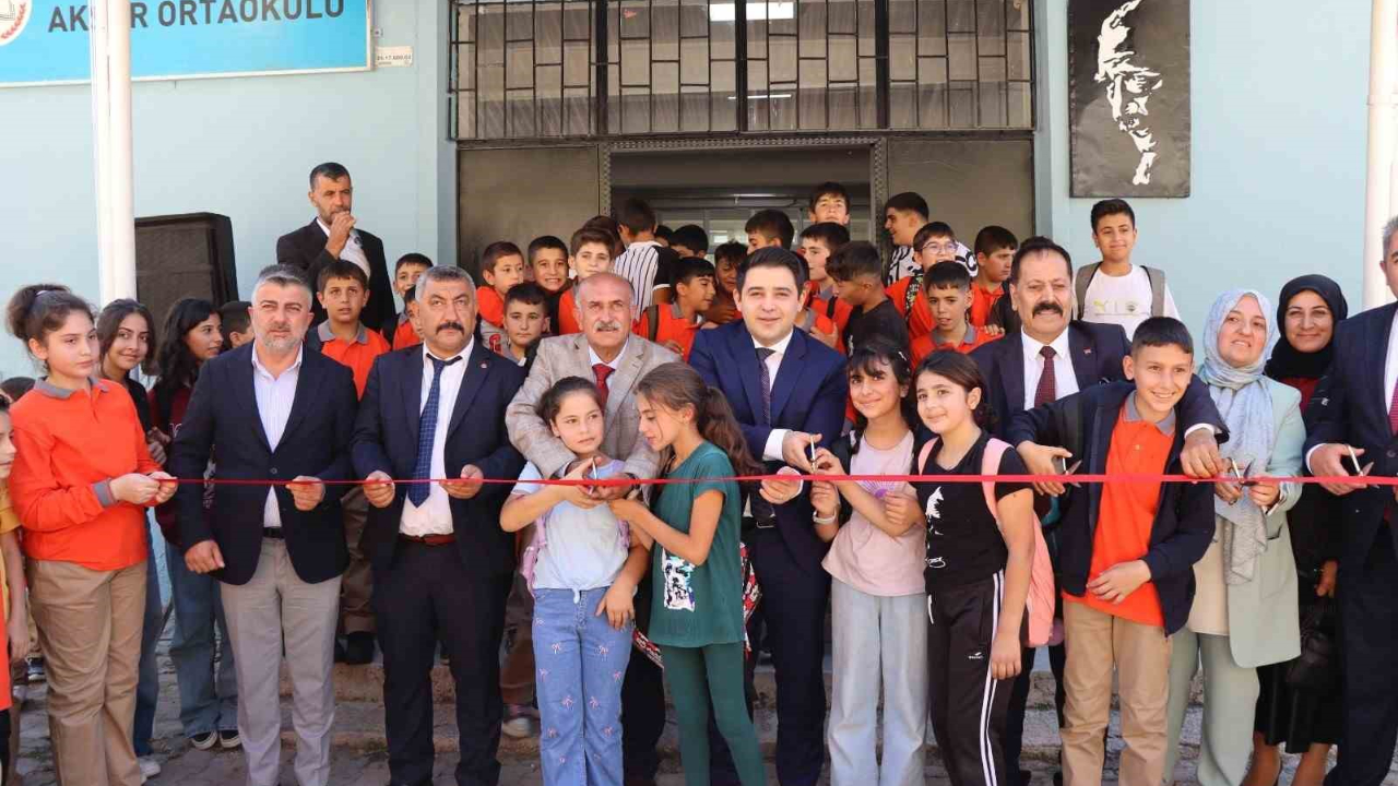 ETB’den eğitime anlamlı destek: Köy okulu yenilendi