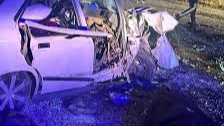 Horasan’da trafik kazası: 1 ölü