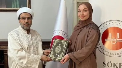 Müslüman olup Berfin adını aldı