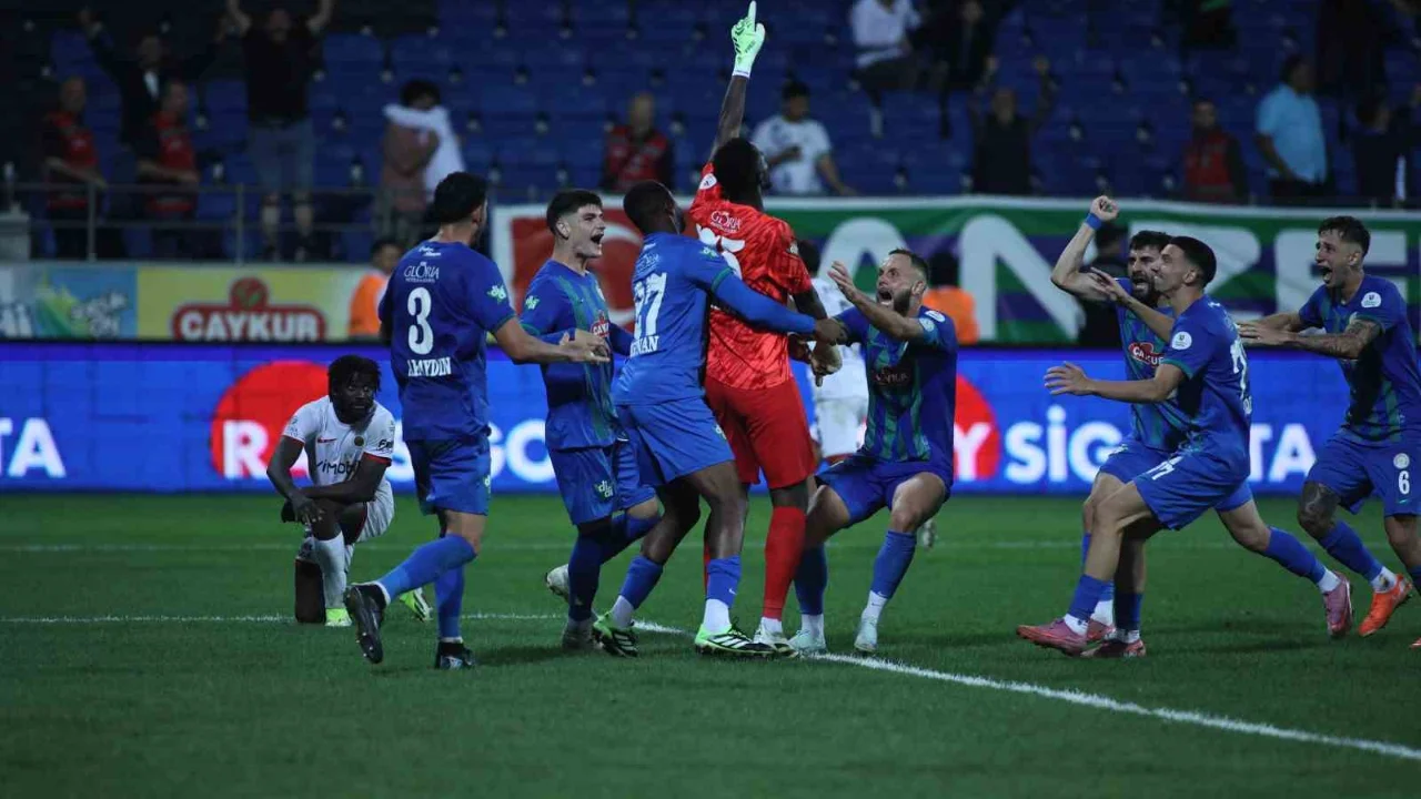 Trendyol Süper Lig: Çaykur Rizespor: 1 - Gençlerbirliği: 0 (Maç sonucu)