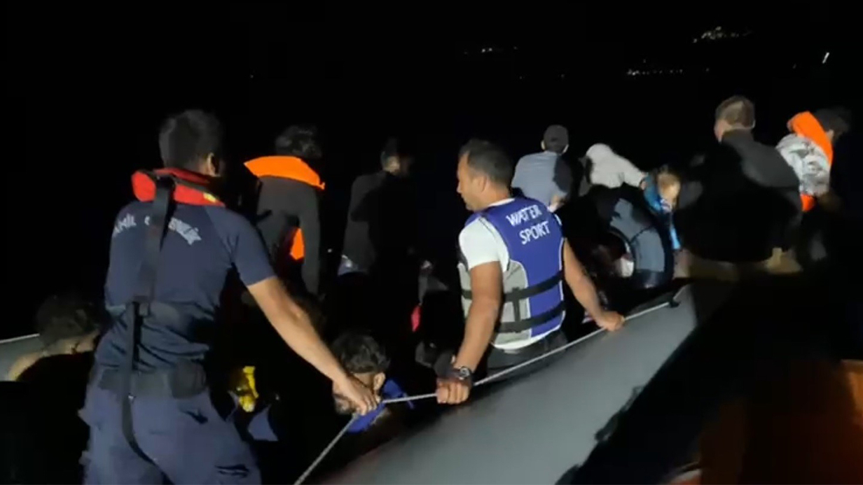 Çanakkale’de 43 kaçak göçmen yakalandı