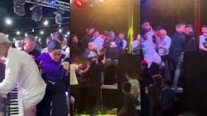 Kadın soliste saldıran alkollü şahıs korku dolu anlar yaşattı