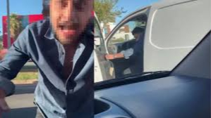 Trafikte yaşanan tartışmada aracın camını yumruklayıp kırdı