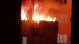 Kurtulmak için çıktıkları balkon sonları oldu