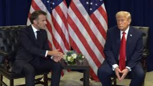 Trump ve Macron görüşmesinde Filistin anlaşmazlığı