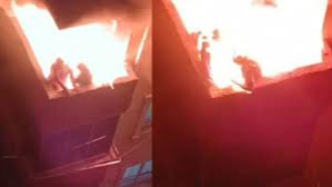 Bursa’daki yangın faciasında dehşete düşüren görüntüler