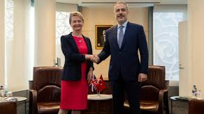 Bakan Fidan, İngiliz mevkidaşı Cooper ile bir araya geldi