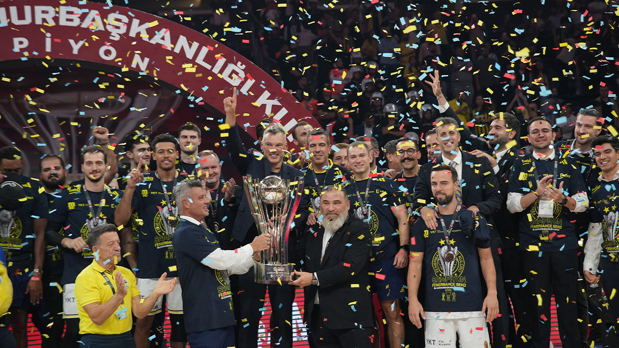 38. Erkekler Cumhurbaşkanlığı Kupası’nda zafer Fenerbahçe’nin