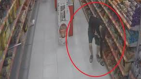 Hatay’da Hırsız, 100 TL’lik enerji içeceği ve bisküvi çaldı