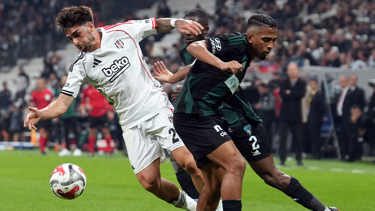 Beşiktaş 3 puanı 3 golle aldı