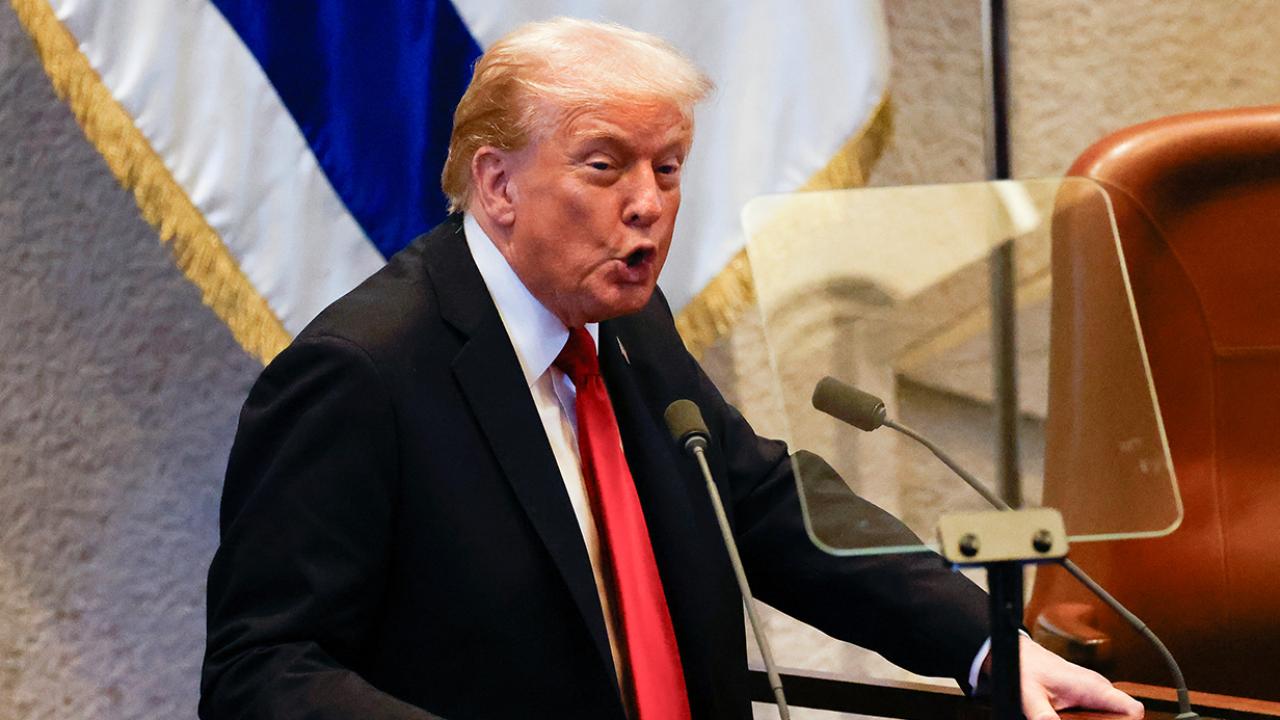 ABD Başkanı Trump: İsrail Meclisi&#039;nde yaptığı konuşmada &quot;Bu, yeni bir Orta Doğu&#039;nun tarihi şafağıdır&quot;
