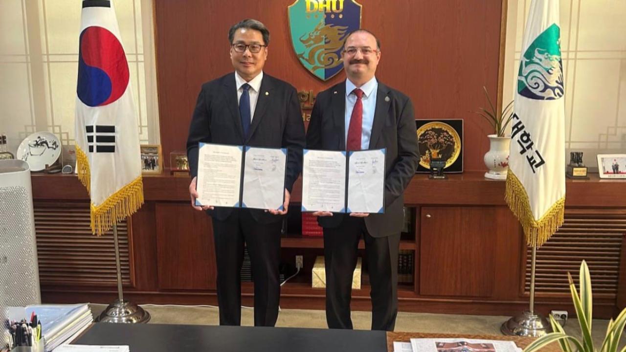 Atatürk Üniversitesinden Güney Kore’de stratejik iş birliği ziyaretleri