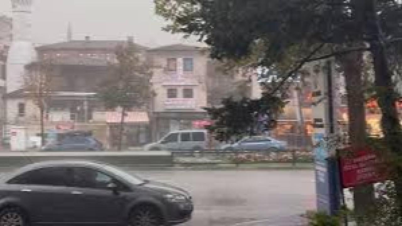 Bursa beklediği yağmura kavuştu