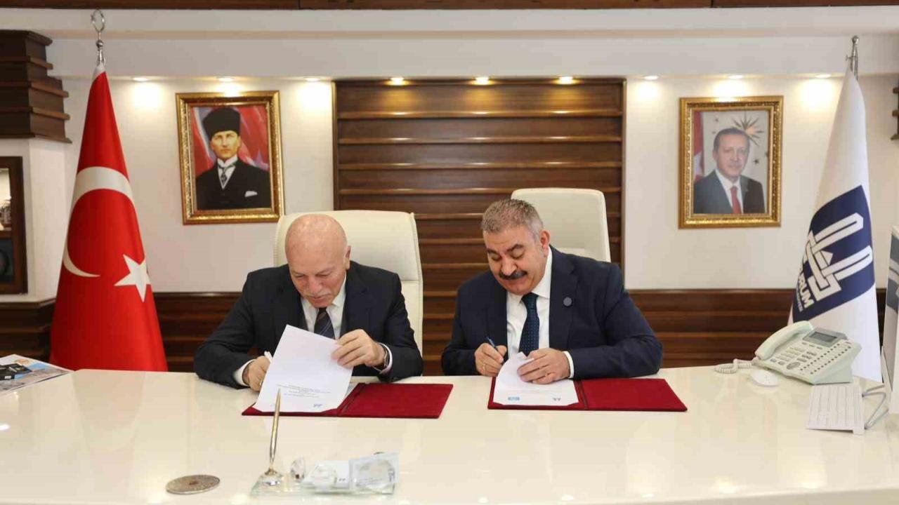 Büyükşehir ve Palandöken arasında iş birliği protokolü