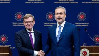 Dışişleri Bakanı Hakan Fidan, Almanya Dışişleri Bakanı Johann David Wadephul ile Ankara’da bir araya geldi.