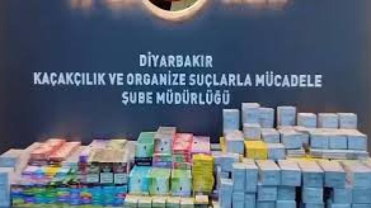Diyarbakır’da kaçakçılık operasyonlarında 51 şüpheli gözaltına alındı