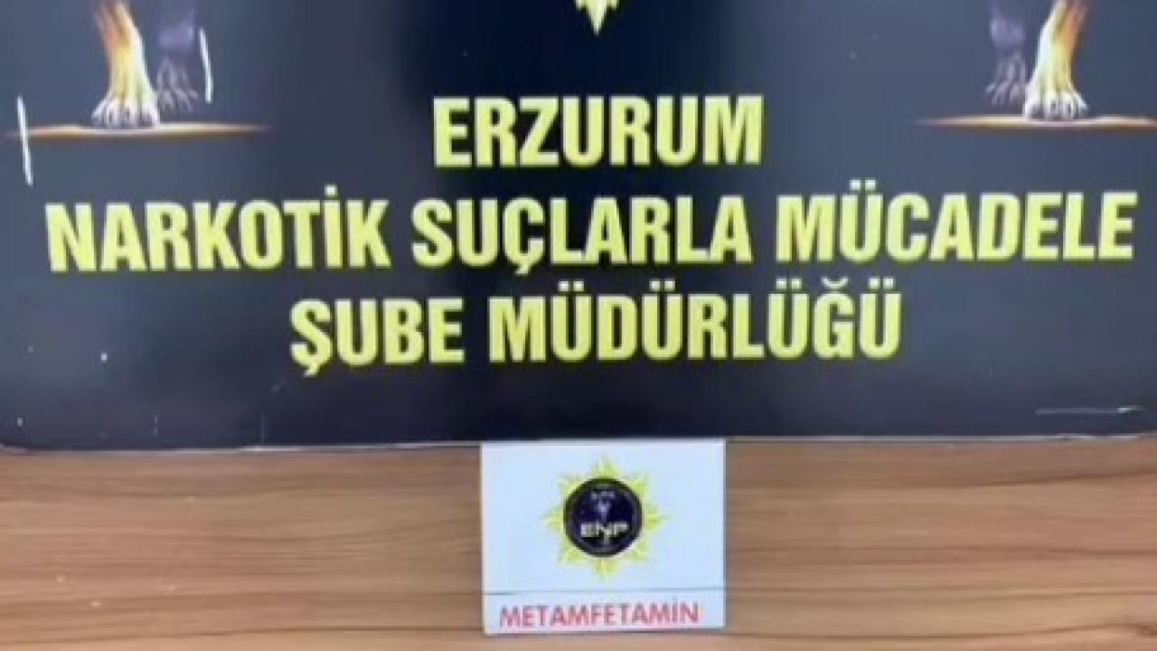 Erzurum polisinden uyuşturucuya geçit yok