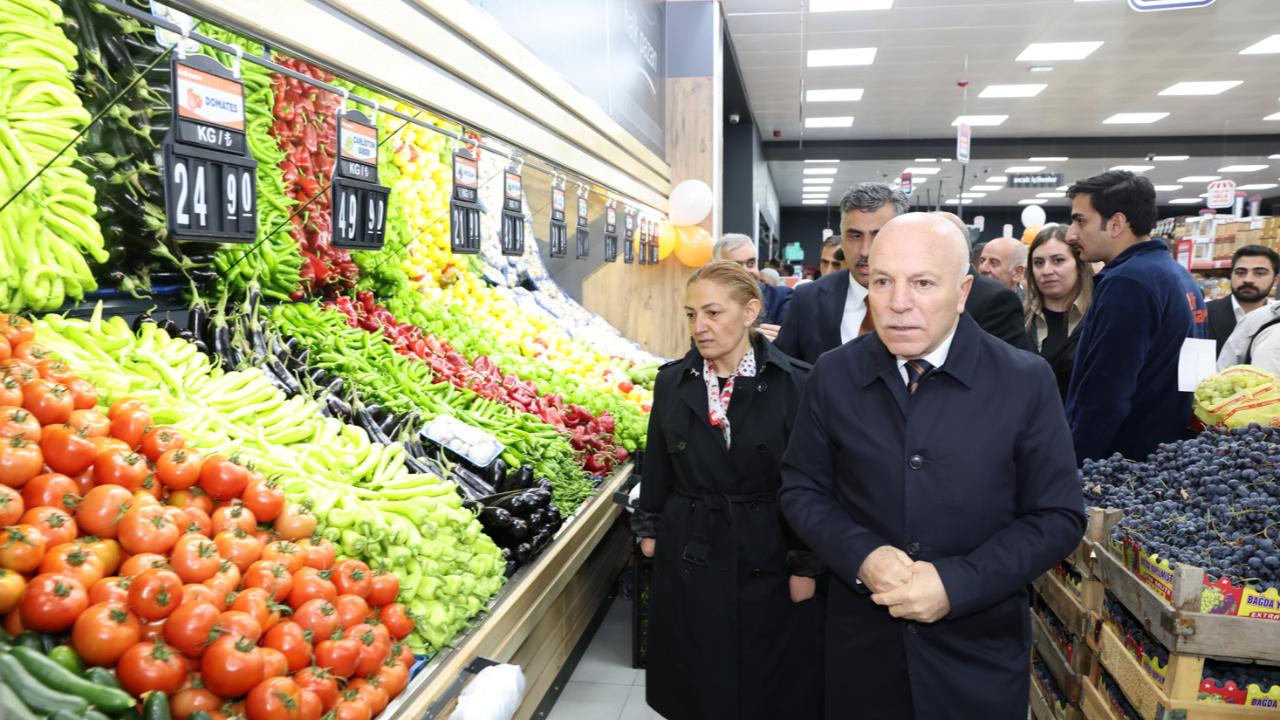 HALK PAZARI’NIN 8’İNCİ ŞUBESİ HİLALKENT’TE AÇILDI