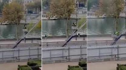 Louvre Müzesi'ndeki hırsızlık ve soyguncularının kaçma anı ortaya çıktı