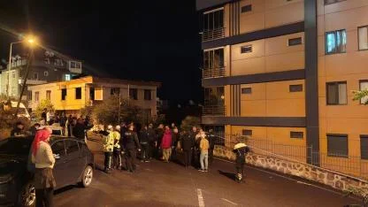 Ordu’da çatlaklar ve zemininde kayma olan 2 bina boşaltıldı