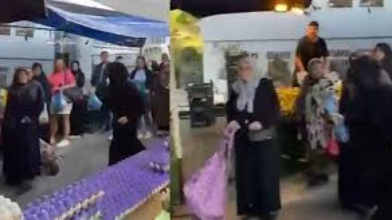 Peçeyle gizlendiler, pazarda hırsızlık yaparken yakalanınca böyle kaçtılar